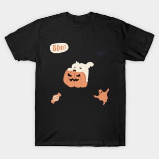 Halloween cute dog sticker pack T-Shirt